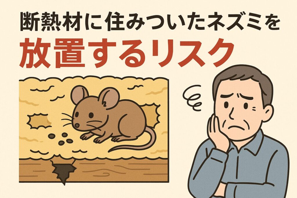 断熱材ねずみリスク