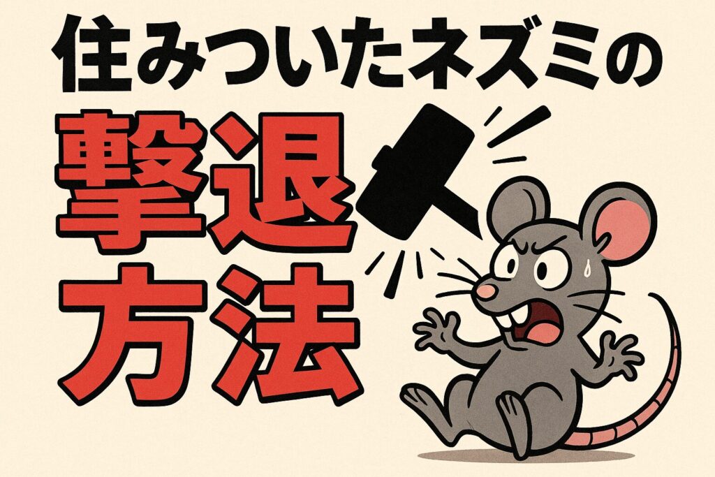 ネズミの撃退方法