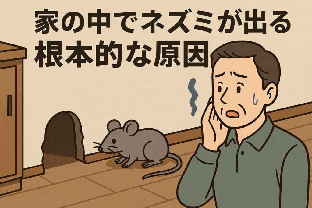 家の中のネズミ原因