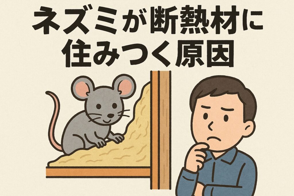 断熱材ねずみなぜ