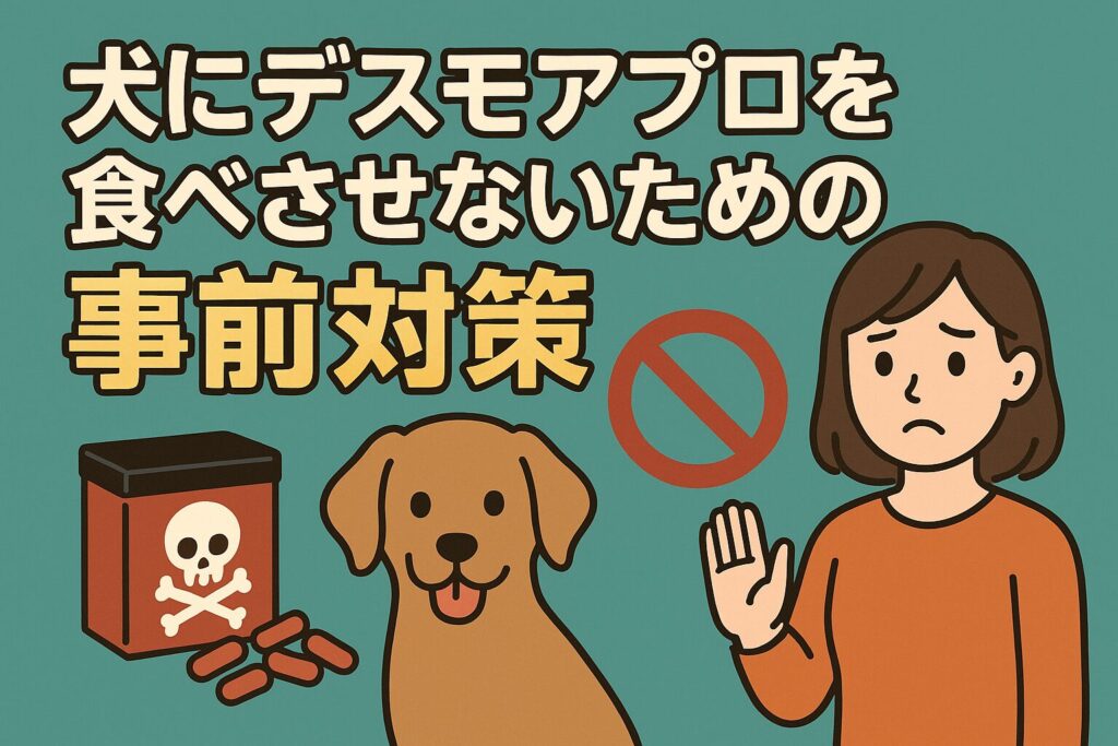 犬のデスモアプロ対策