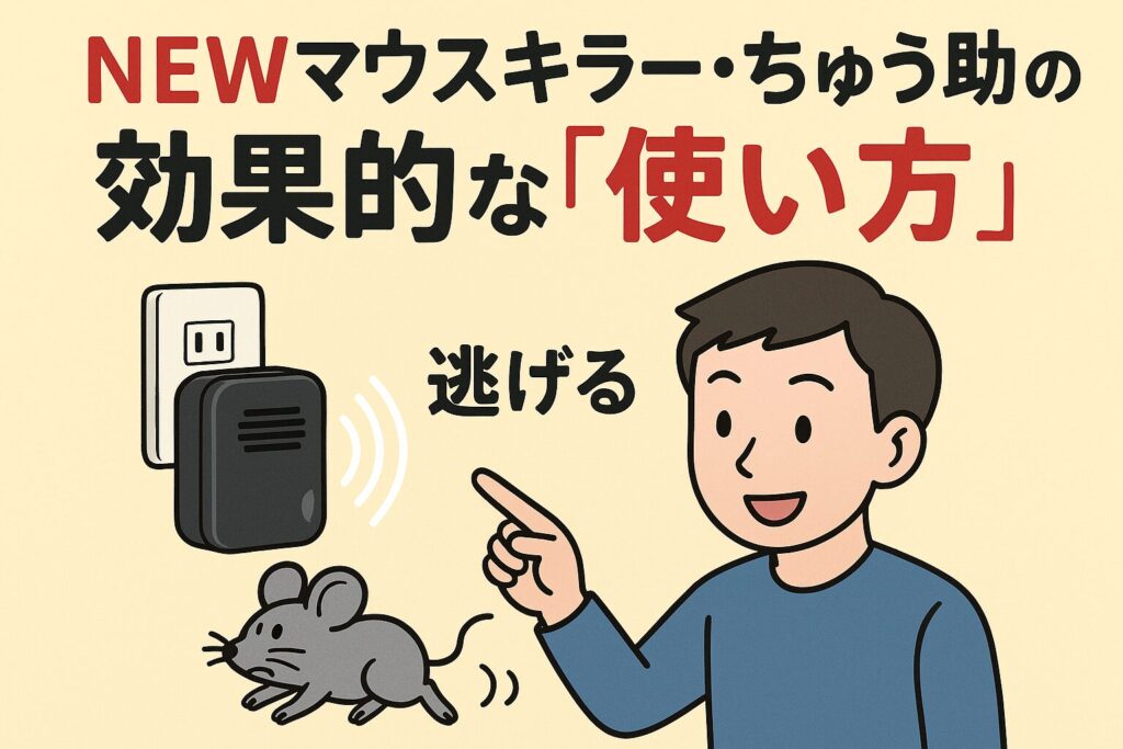マウスキラーの効果的な使い方