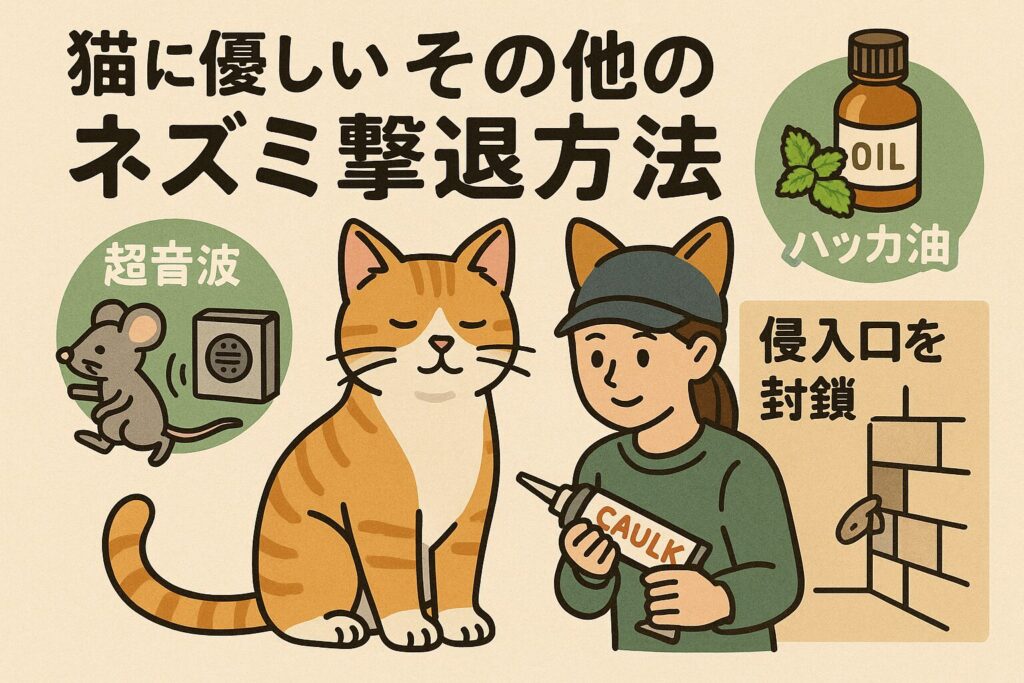 猫に優しいネズミ撃退