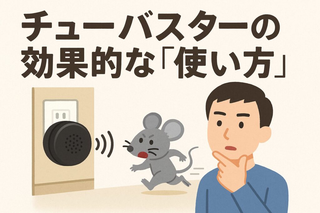 チューバスターの効果的な使い方