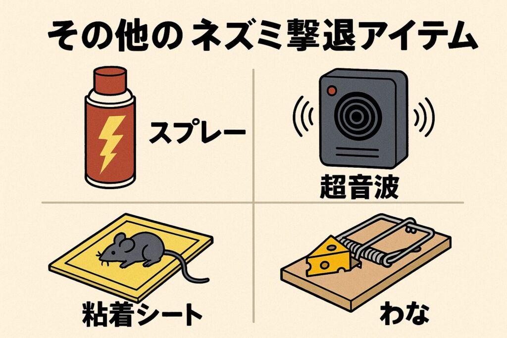 ネズミ撃退アイテム