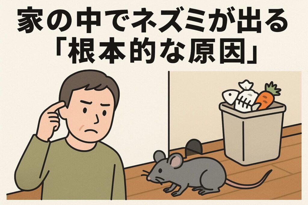 家の中のネズミ原因