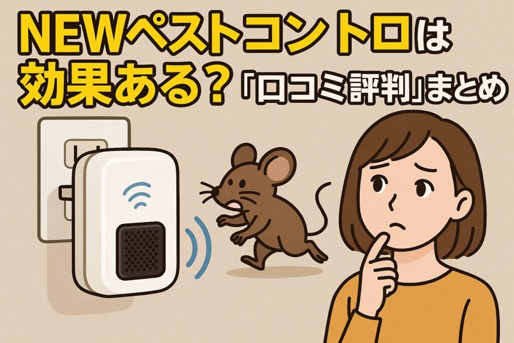 ペストコントロの口コミ評判