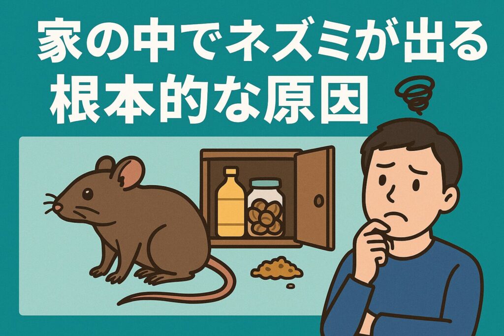 家の中のネズミ原因