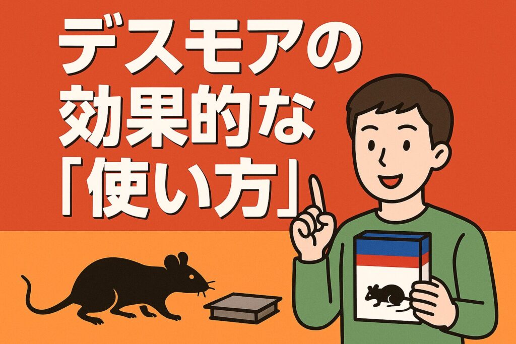 デスモアの効果的な使い方