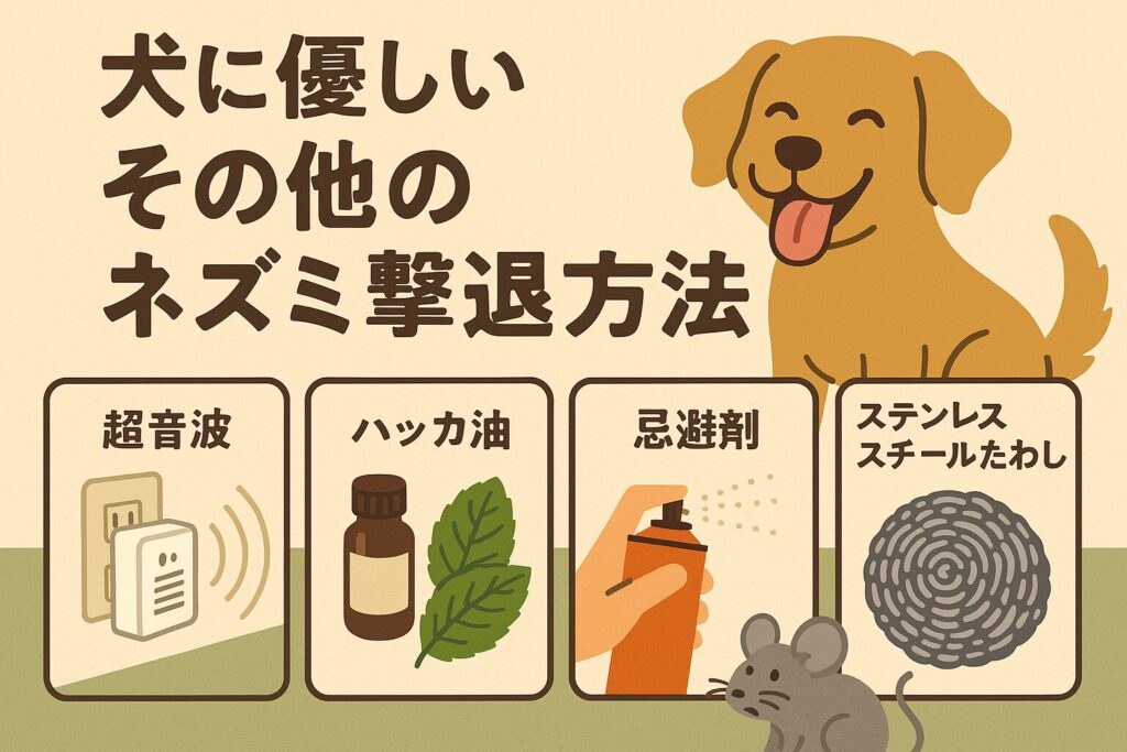 犬に大丈夫なネズミ撃退