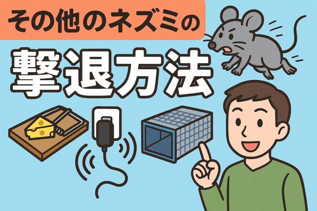 ネズミの撃退方法