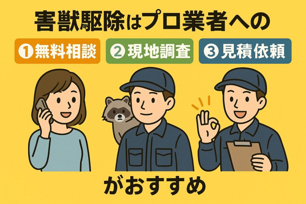 害獣駆除業者おすすめ