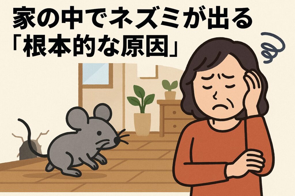 家の中のネズミ原因