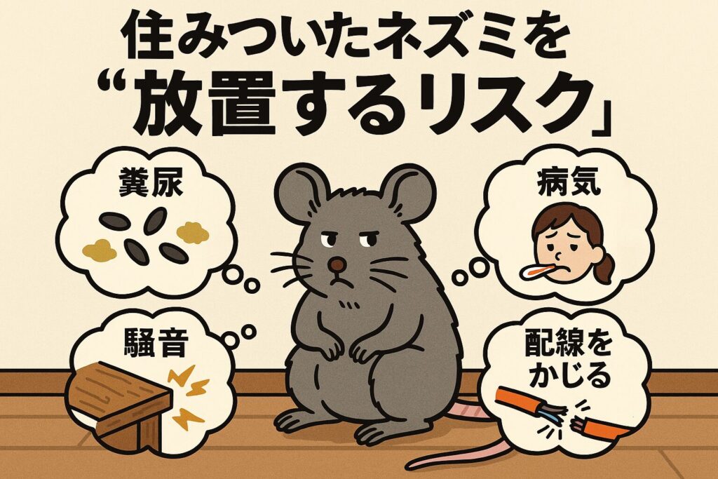 ネズミのリスク