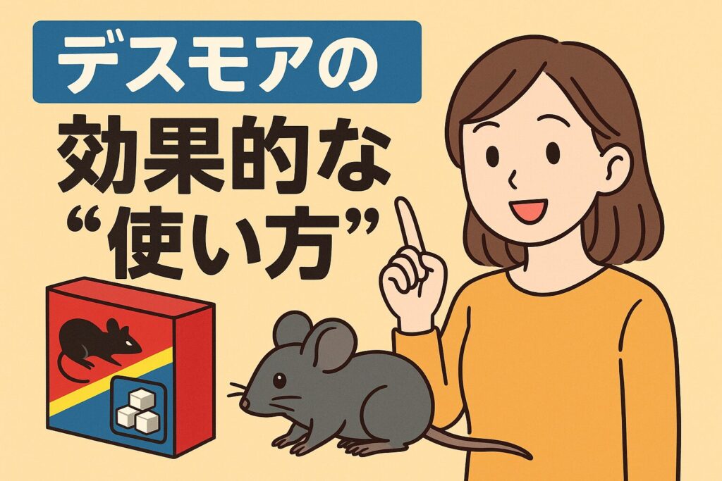 デスモアの効果的な使い方