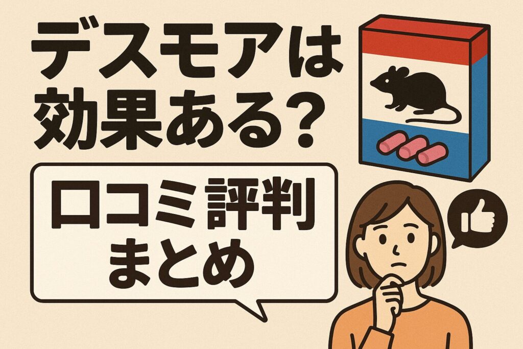 デスモアの口コミ評判