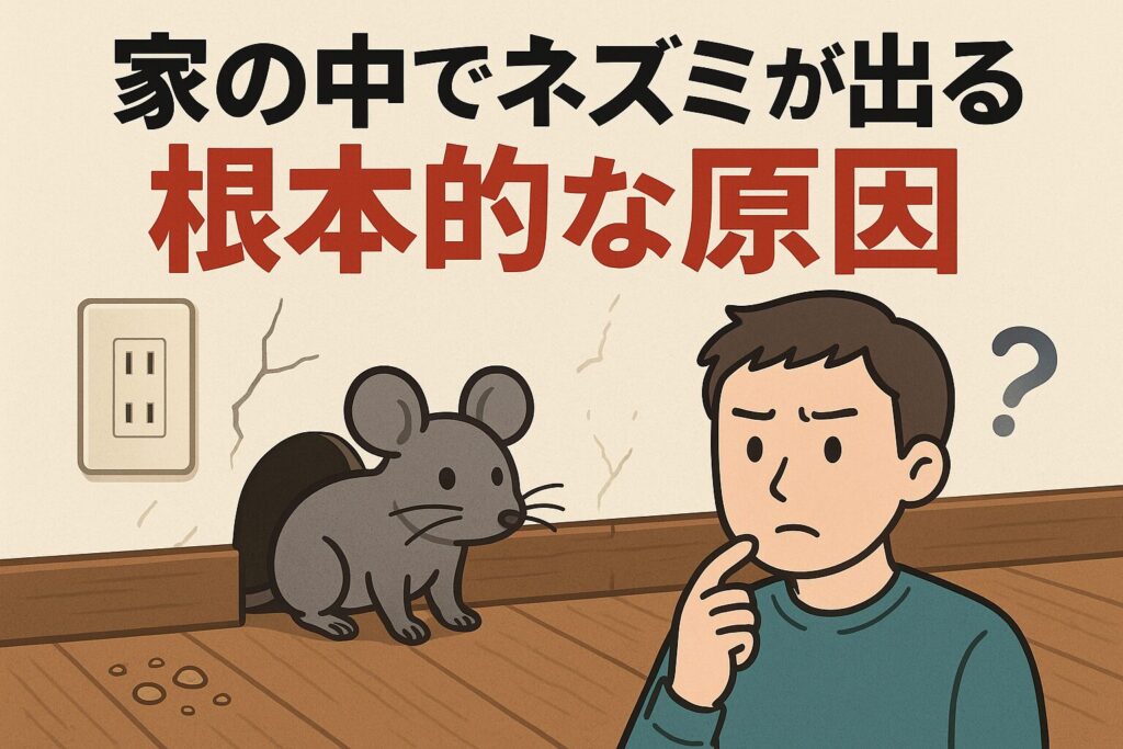 家の中ネズミ原因