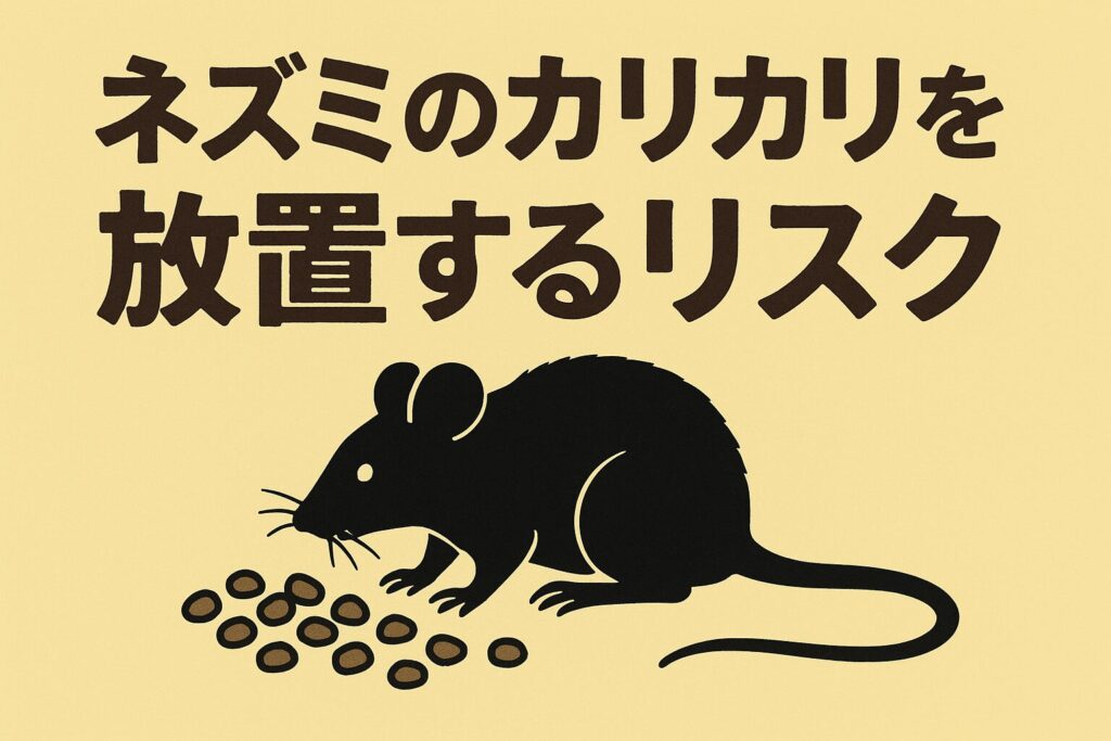 ネズミカリカリリスク