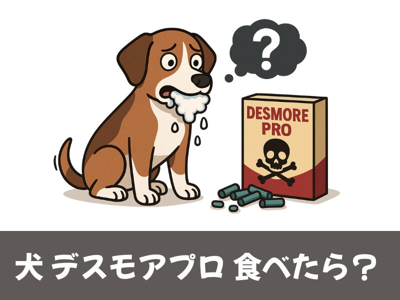 犬がデスモアプロを食べたら