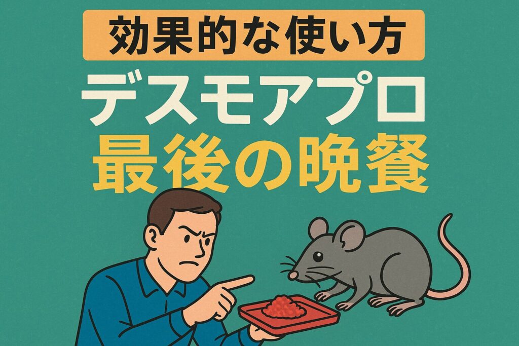 デスモアプロ最後の晩餐の効果的な使い方