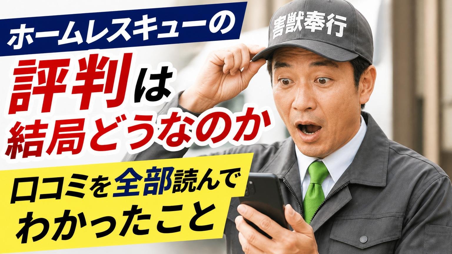 ホームレスキューの評判は結局どうなのか|口コミを全部読んでわかったこと