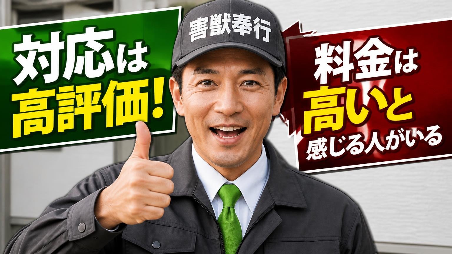 花光(害獣駆除)の評判は?結論から言うと「対応は高評価・料金は高いと感じる人がいる」