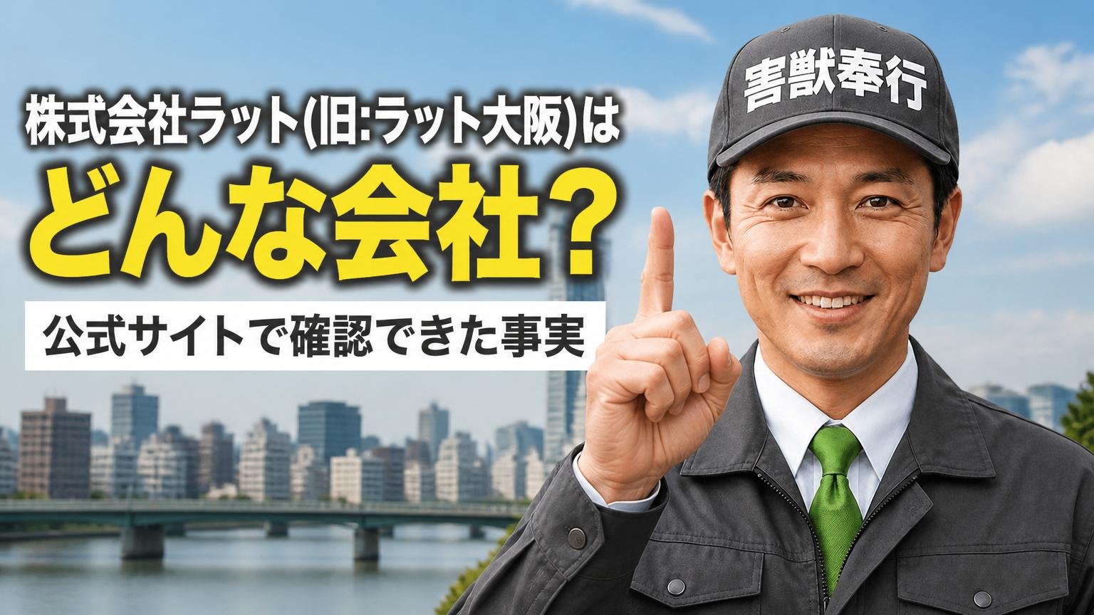 株式会社ラット(旧:ラット大阪)はどんな会社?公式サイトで確認できた事実