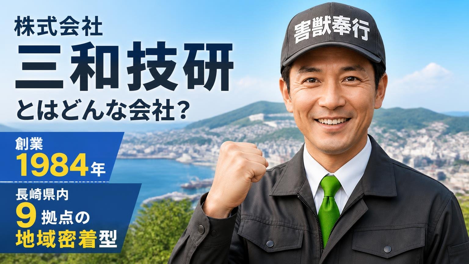 株式会社三和技研とはどんな会社?創業1984年・長崎県内9拠点の地域密着型