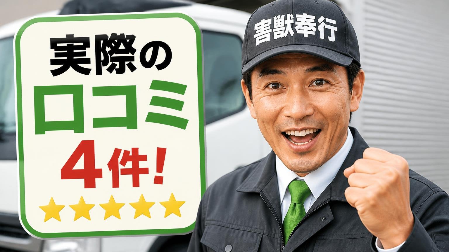 実際の口コミ4件を、全文で確認します
