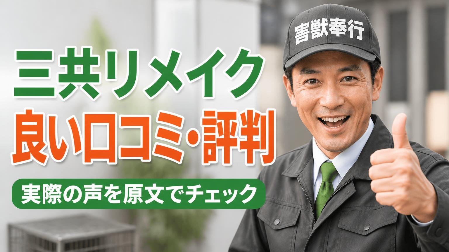 三共リメイクの良い口コミ・評判|実際の声を原文でチェック