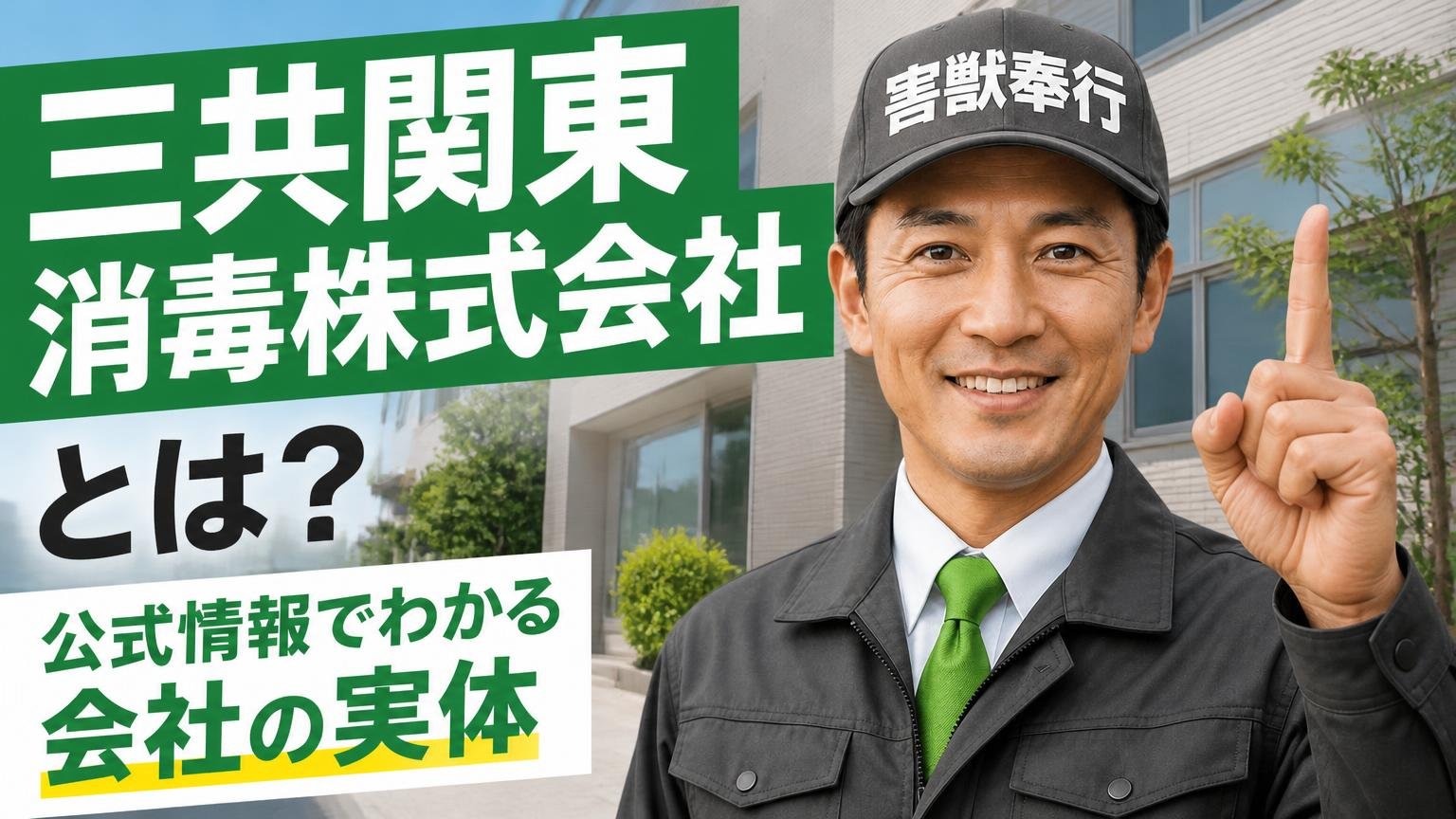 三共関東消毒株式会社とは?公式情報でわかる会社の実体