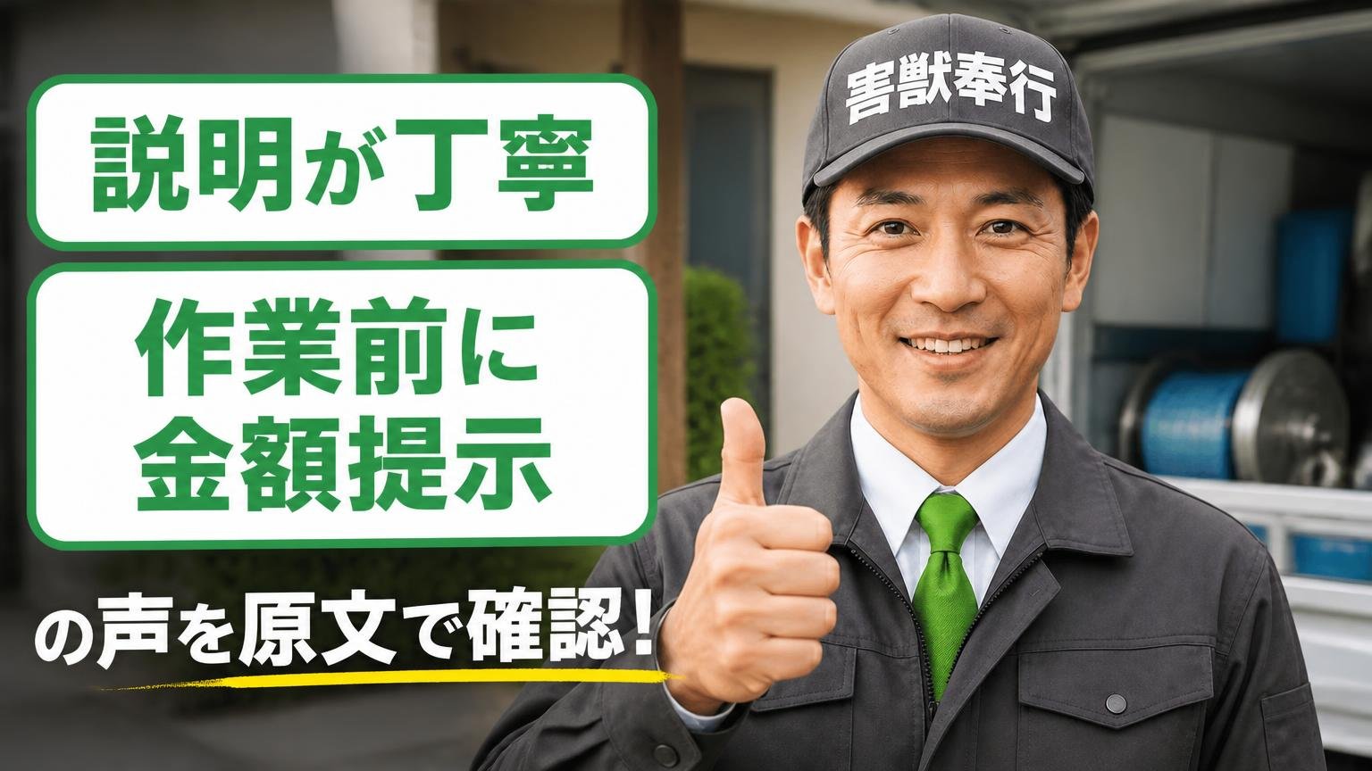 協和エムザーの良い口コミ|「説明が丁寧」「作業前に金額提示」の声を原文で確認