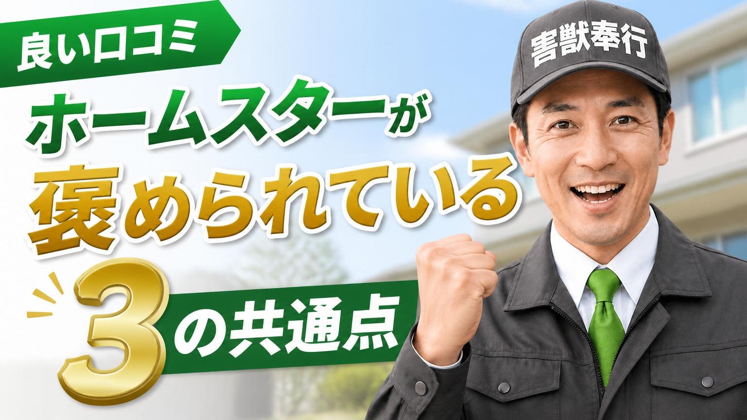 【良い口コミ】ホームスターが褒められている3つの共通点