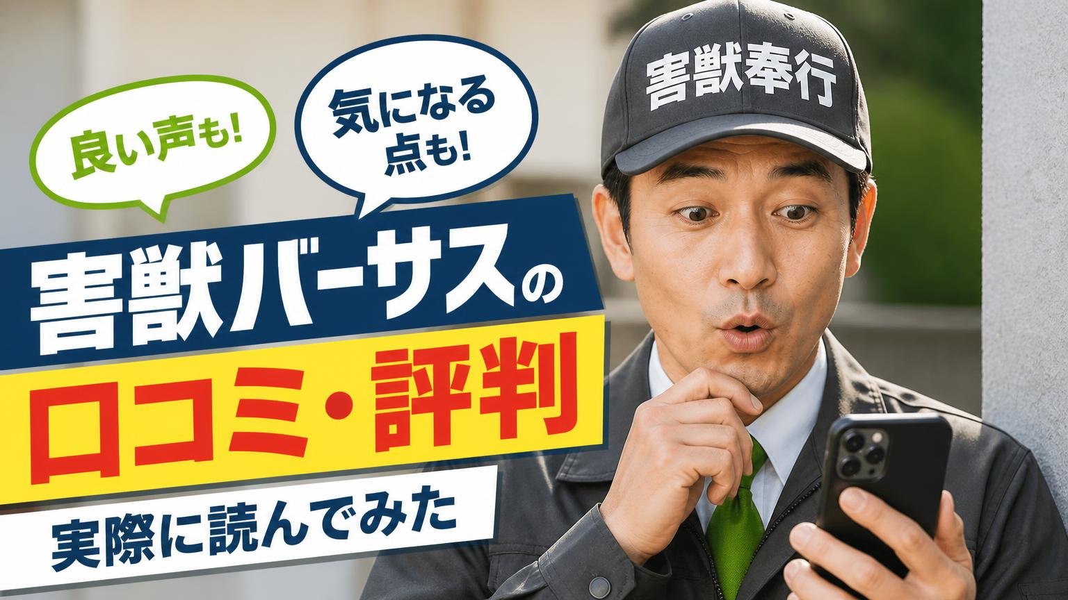 害獣バーサスの口コミ・評判を実際に読んでみた(良い声・気になる点の両方)