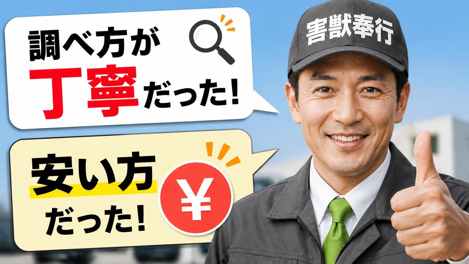 良い評判|「調べ方が丁寧だった」「安い方だった」という声