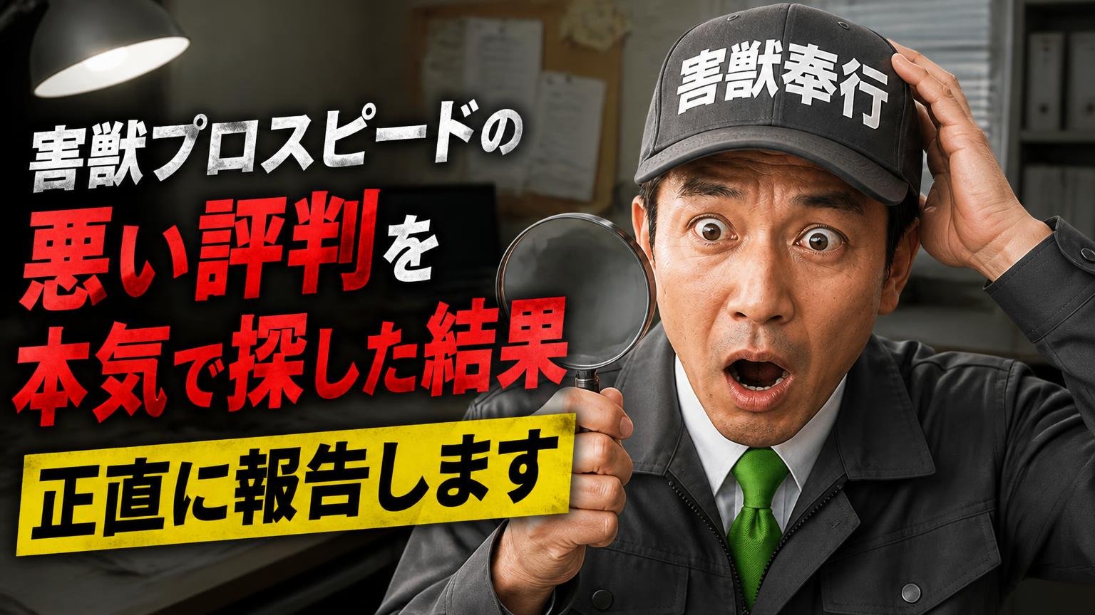 害獣プロスピードの悪い評判を本気で探した結果|正直に報告します