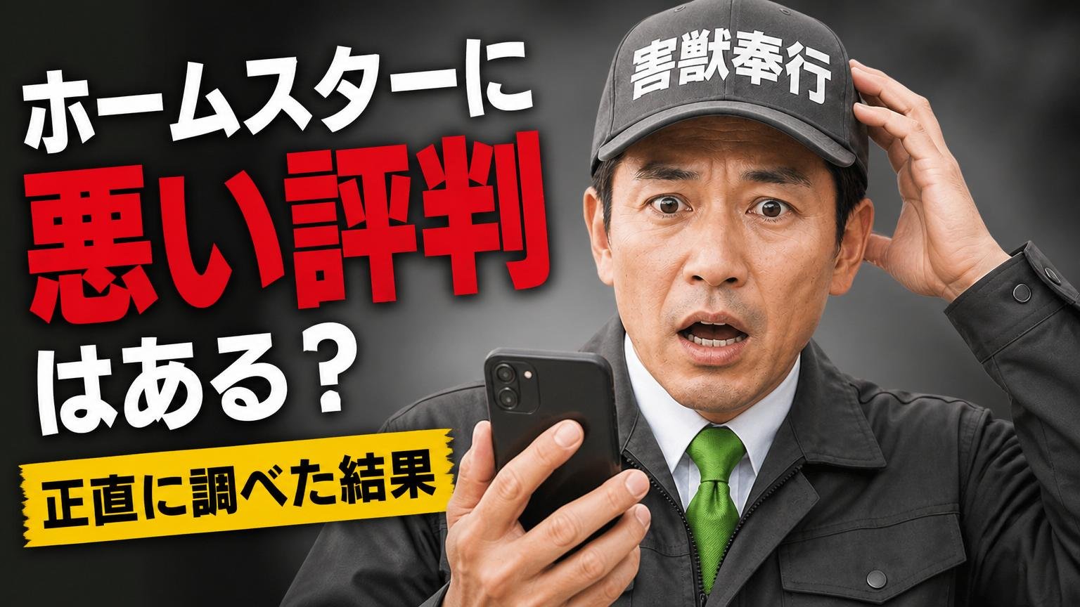 【悪い口コミ】ホームスターに悪い評判はある?正直に調べた結果