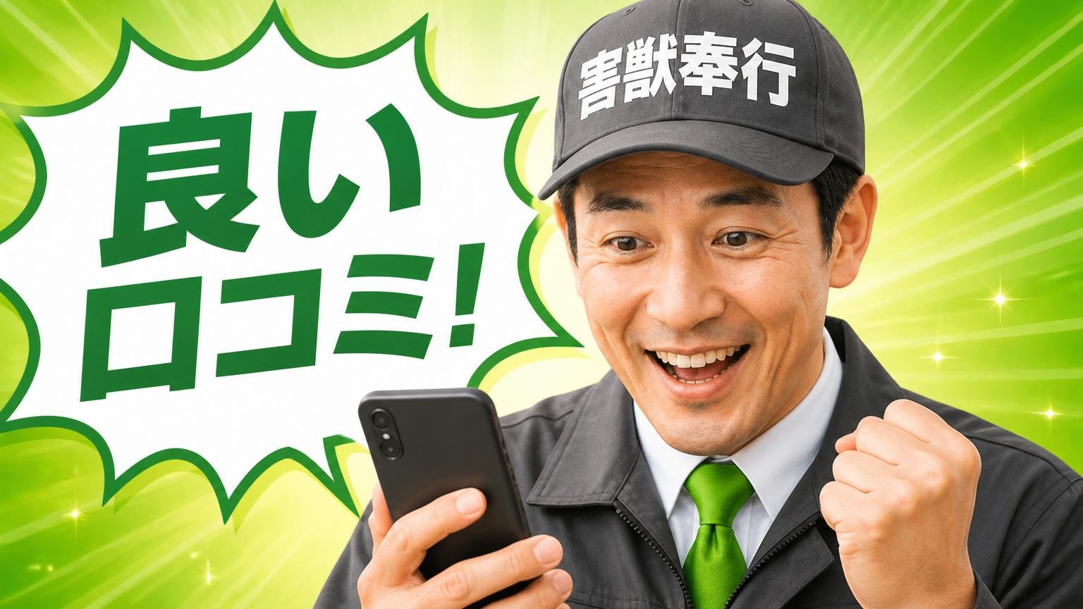 良い口コミを原文で読む