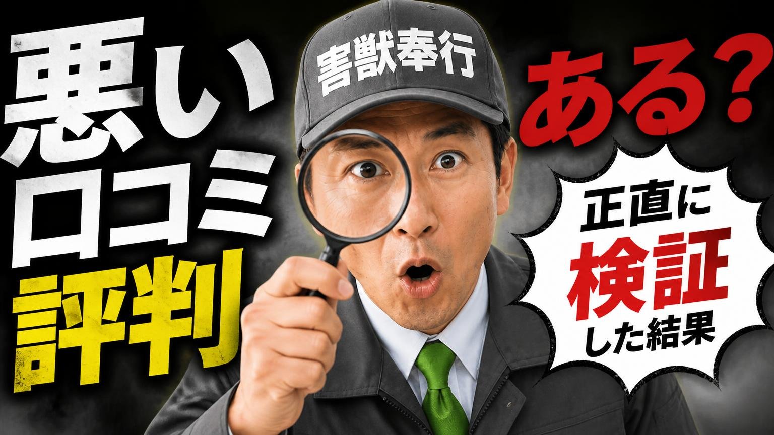 悪い口コミ・評判はある?正直に検証した結果