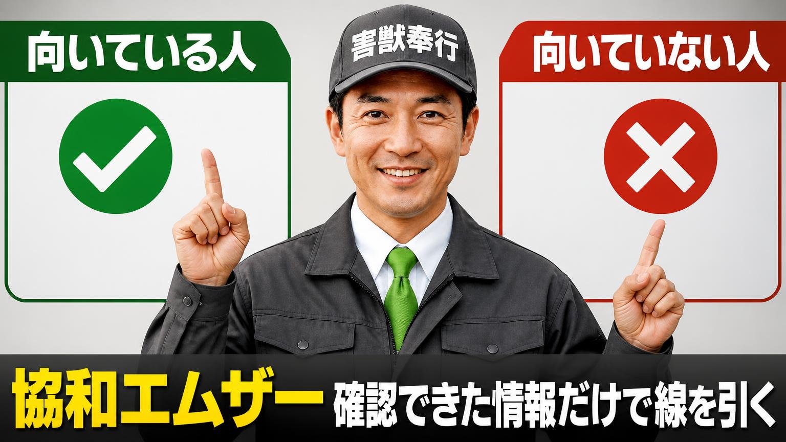 協和エムザーが向いている人・向いていない人|確認できた情報だけで線を引く