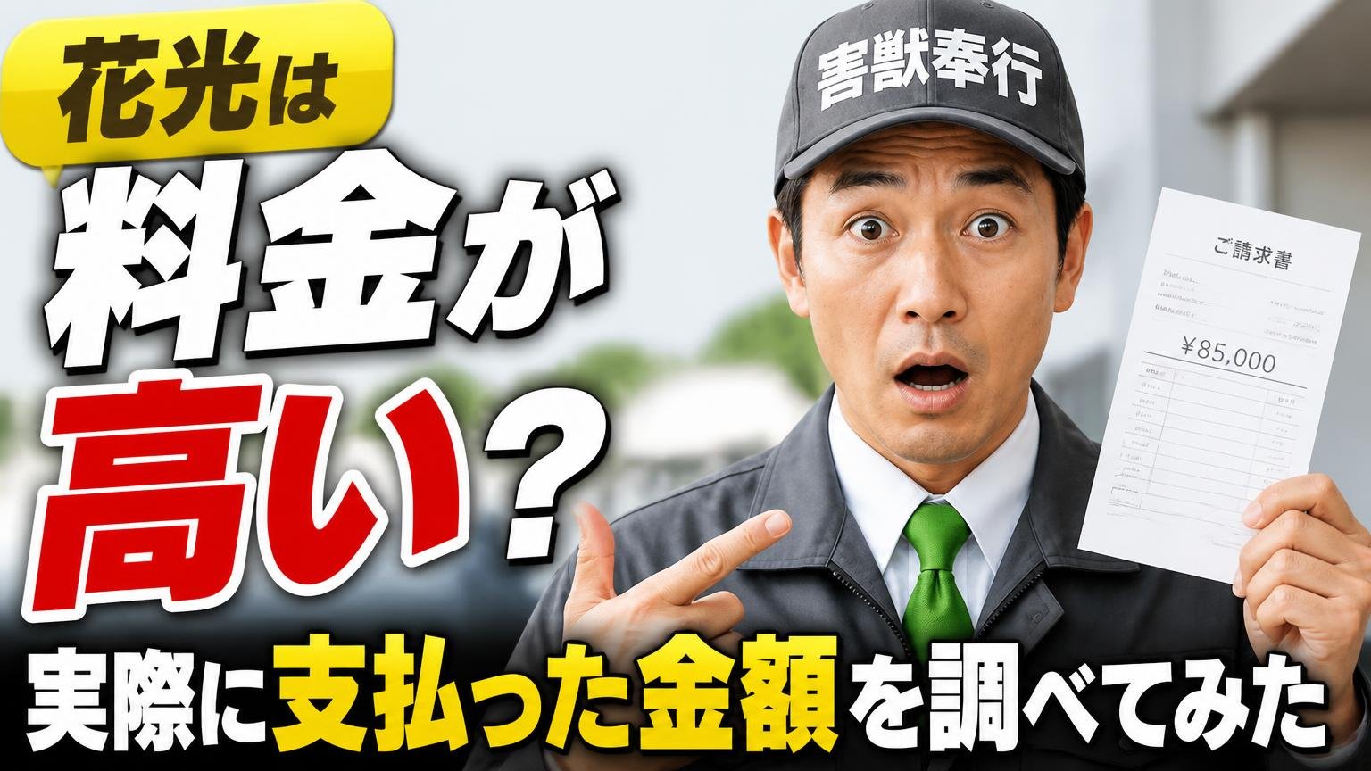 「花光は料金が高い」は本当?実際に支払った金額を調べてみた