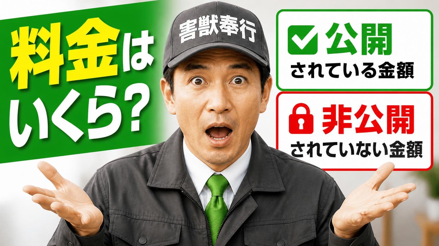料金はいくら?公開されている金額と、公開されていない金額