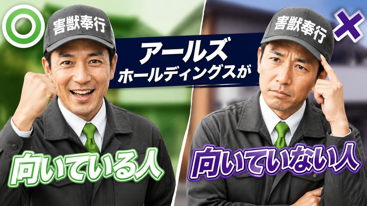 アールズホールディングスが向いている人・向いていない人