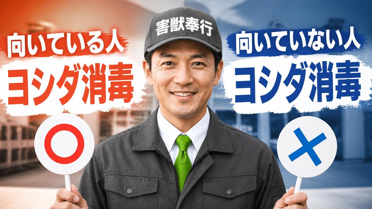 ヨシダ消毒が向いている人・向いていない人