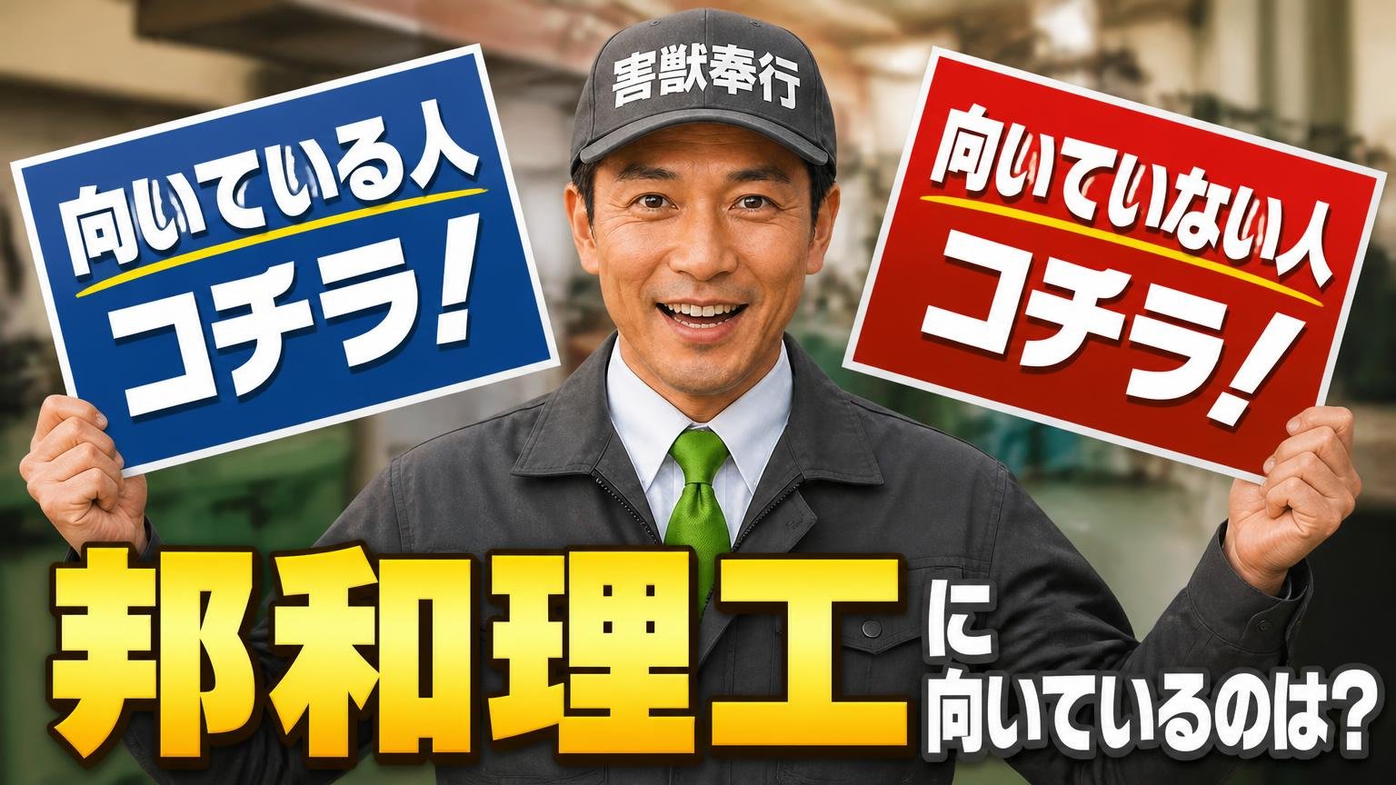 邦和理工が向いている人・向いていない人