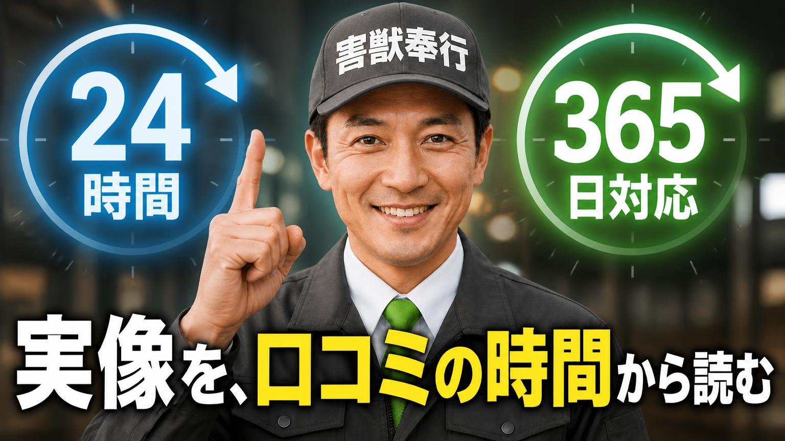 「24時間365日対応」の実像を、口コミの時間から読む