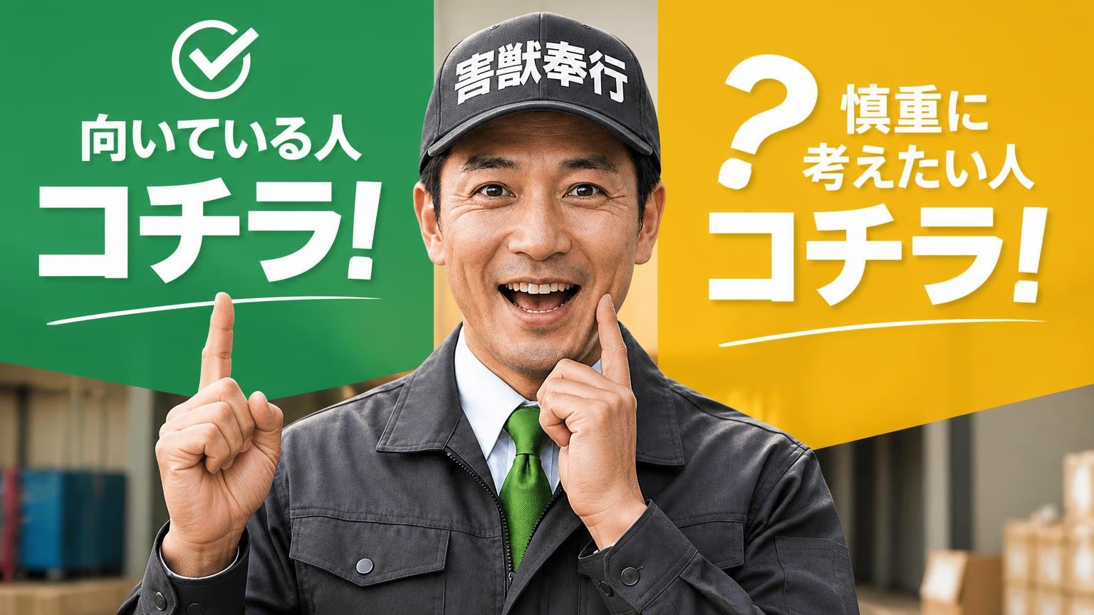 日本アクティブワーカーズが向いている人・慎重に考えたい人