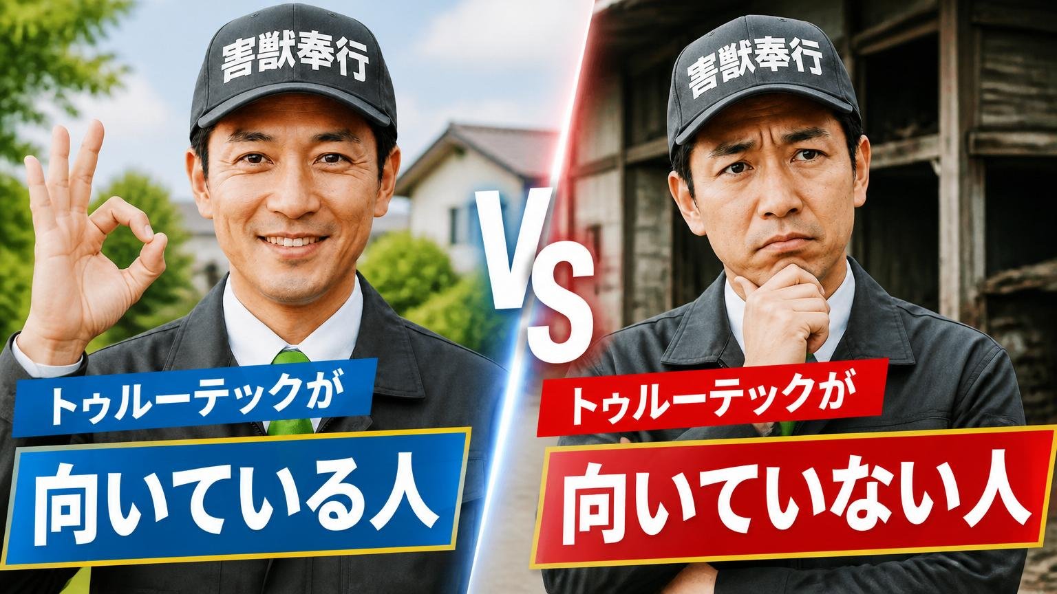 トゥルーテックが向いている人・向いていない人