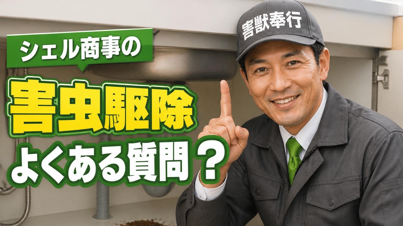 シェル商事の害虫駆除に関するよくある質問