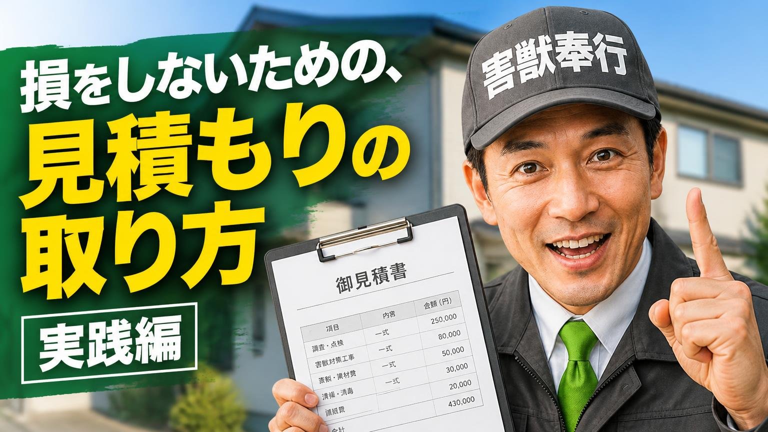 損をしないための、見積もりの取り方【実践編】